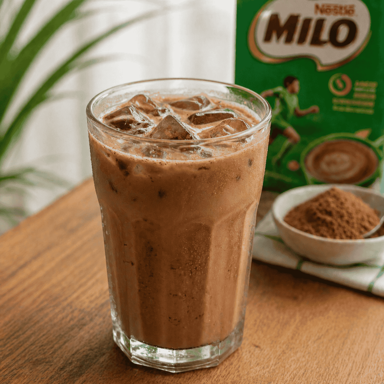 Ice Milo Rice Bowl Mantul